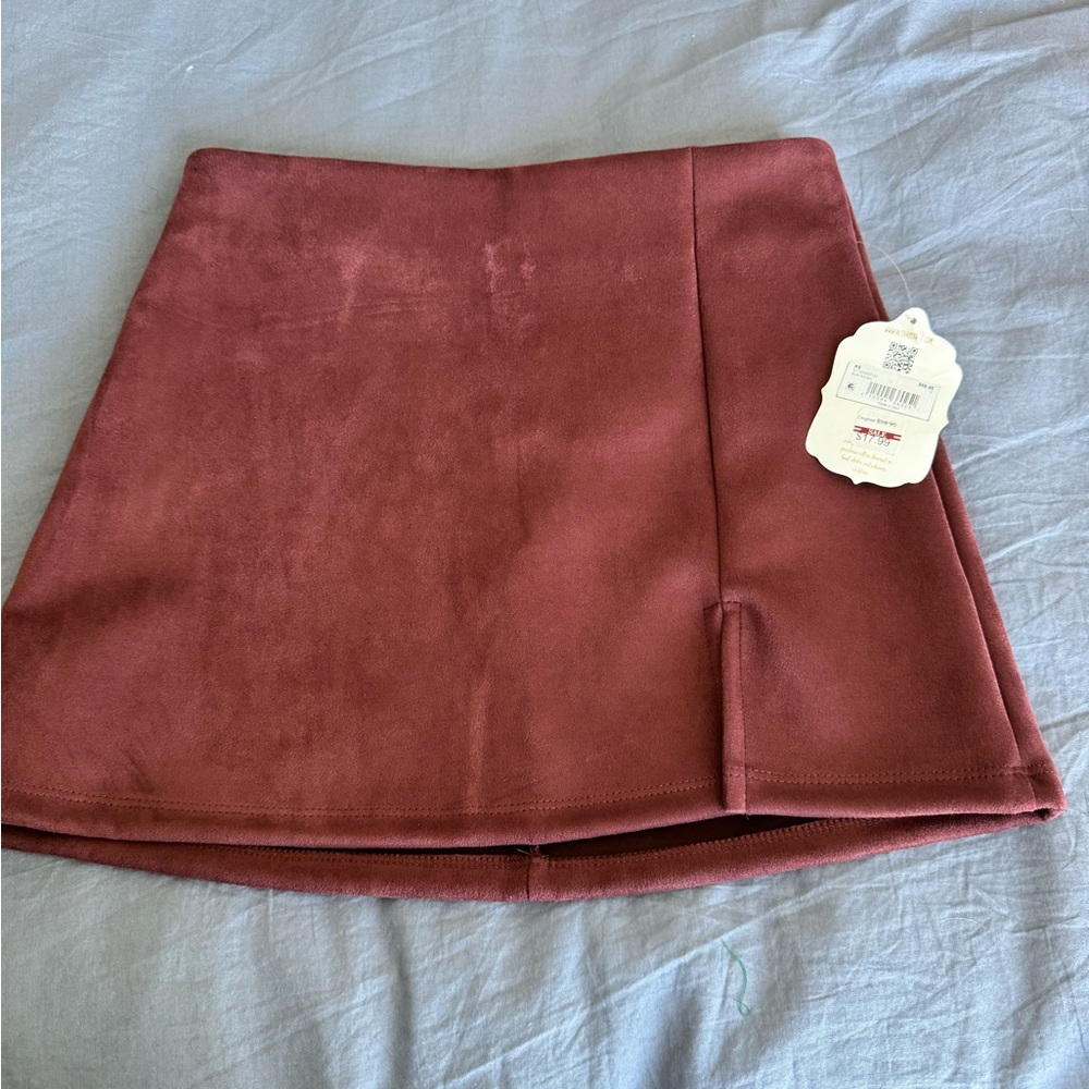 altered state velvet skirt